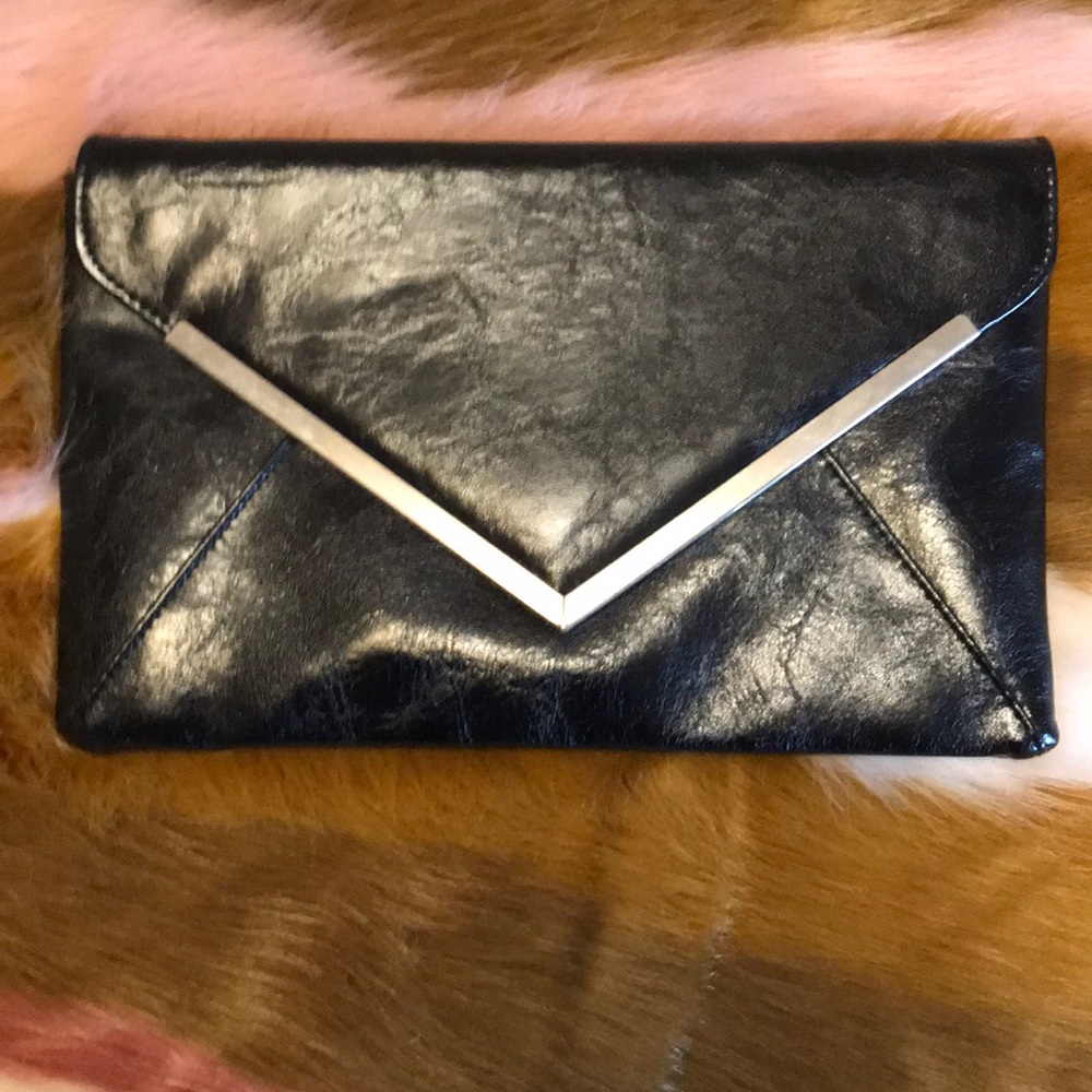 INC Black Clutch